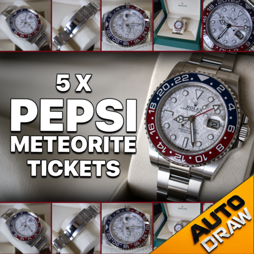 WIN 5 X PEPSI METEORITE TICKETS WORTH £300 – DRAW NO.1