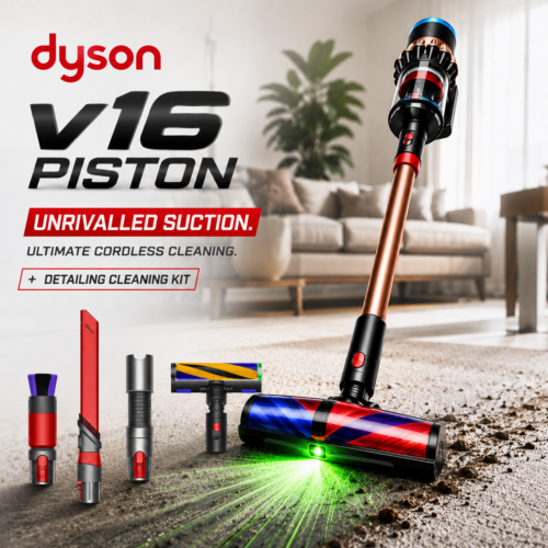 Dyson V16 Piston Animal cordless vacuum + Detail Cleaning Kit – RRP £829.99!