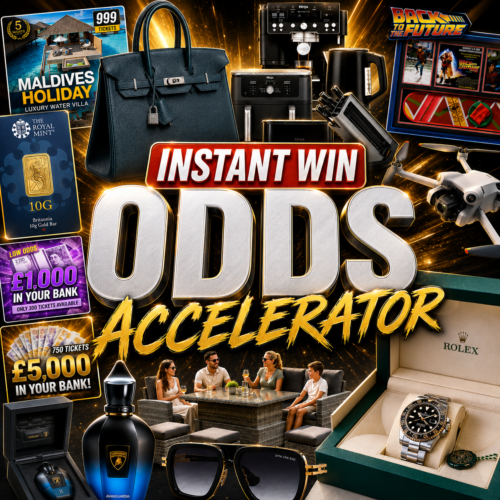 Odds Accelerator – Win Tickets Into Our Upcoming Live Draws!!
