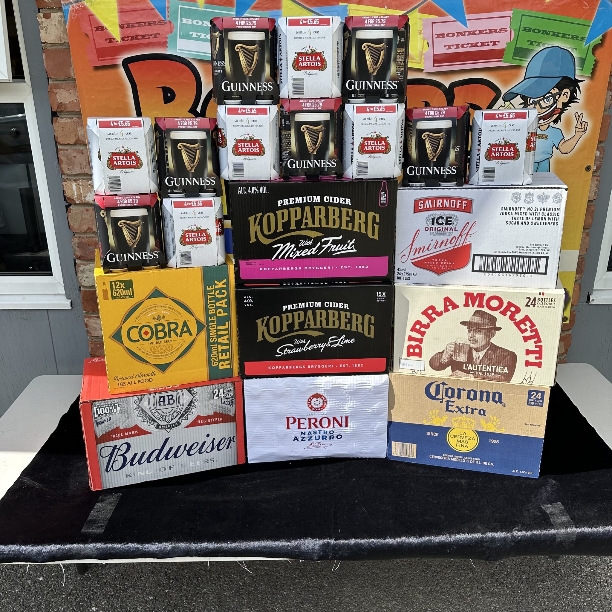 Bonkers Beer, Cider, Lager Bundle! Bonkers Competitions