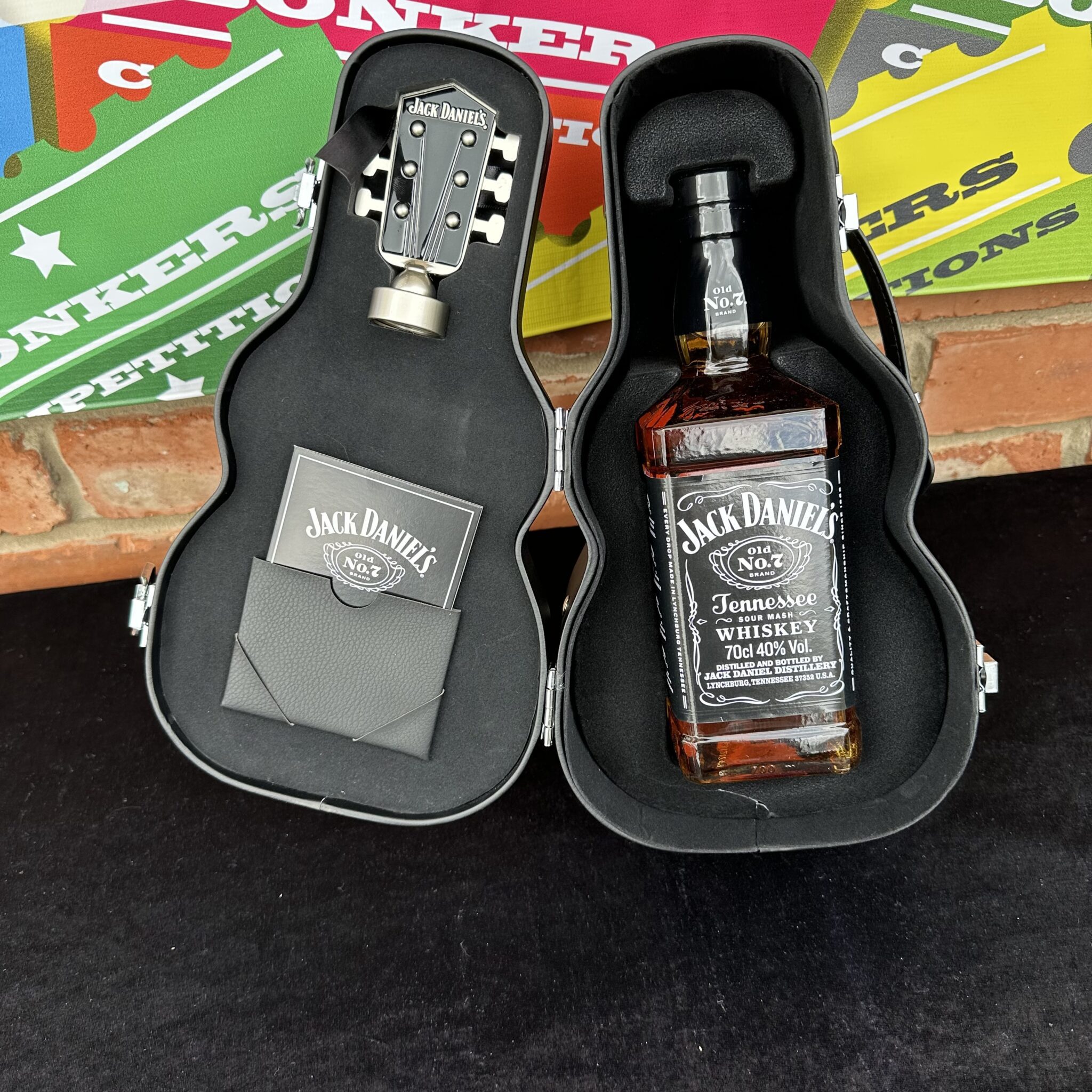 Jack Daniels Whiskey Guitar Gift Pack Bonkers Competitions
