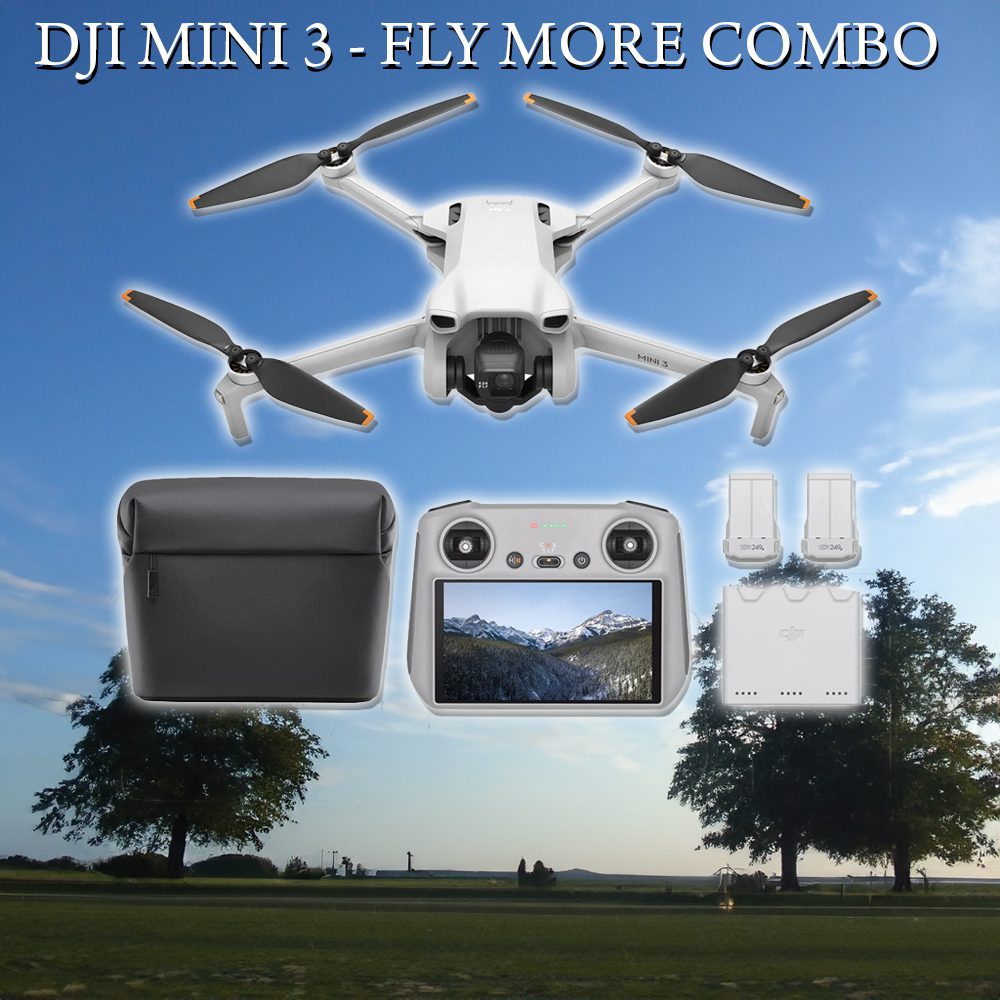 DRONE DJI MINI 3 FLY FLY MORE COMBO RC