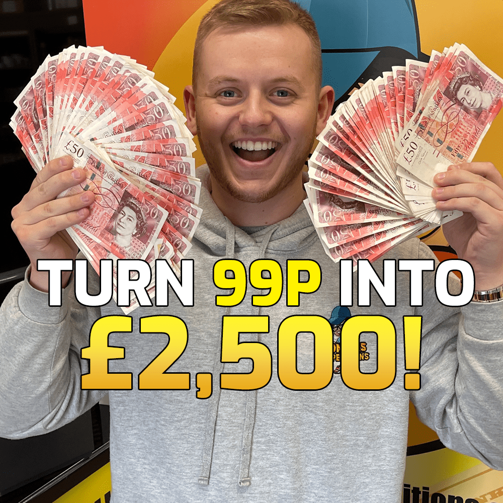 2 500 IN YOUR BANK Turn 99p Into 2 500 Bonkers Competitions