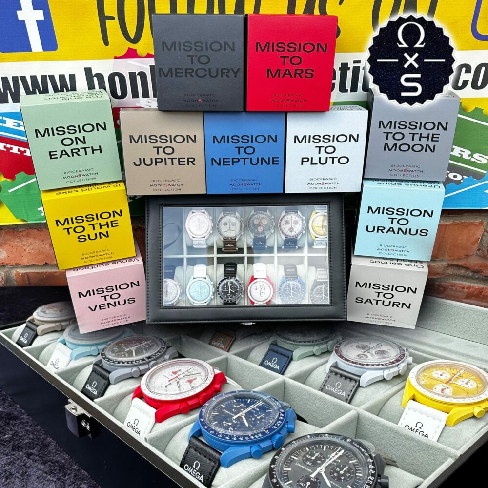 OMEGA MOONSWATCH Full 11 Piece Collection Including Neptune - MEGA RARE!