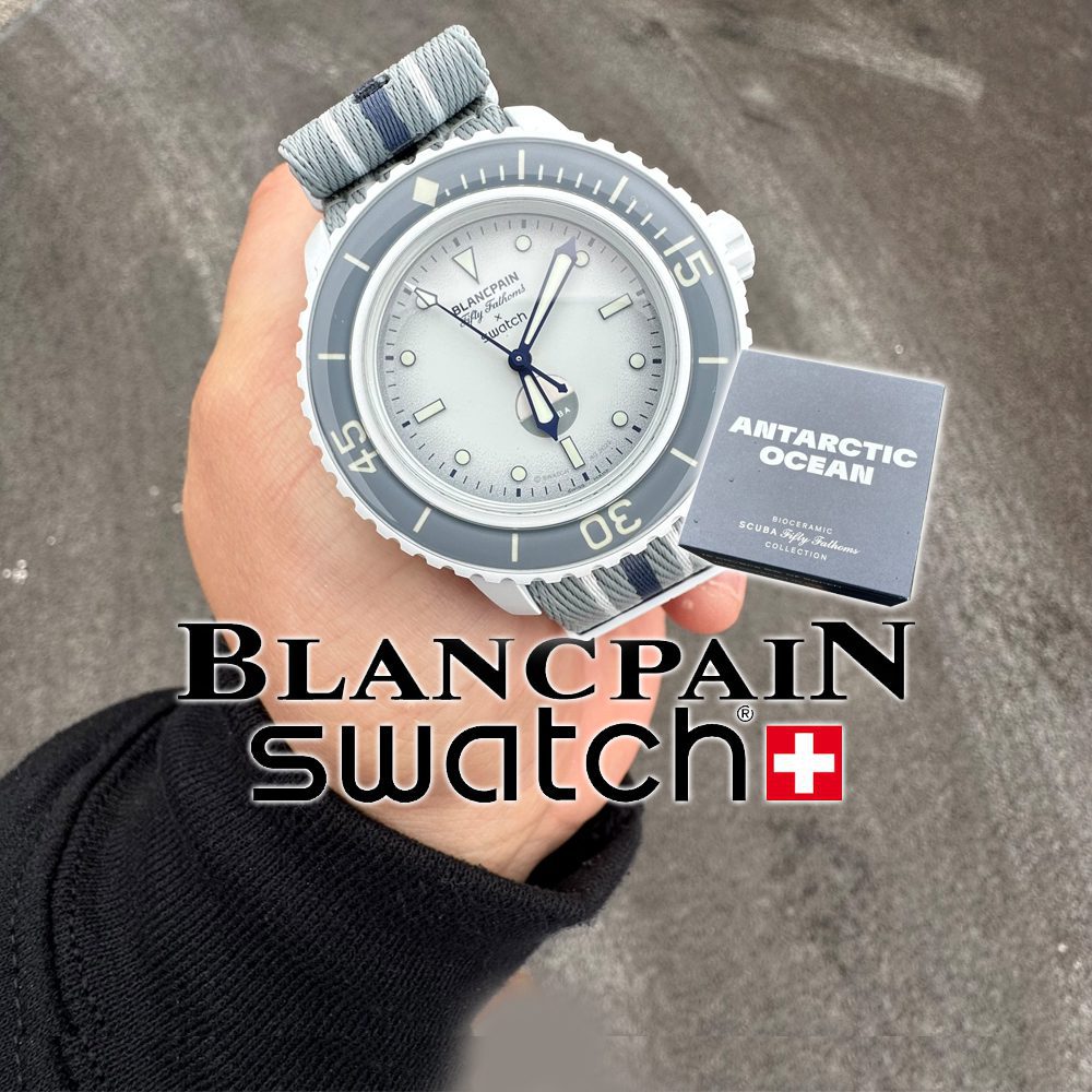 Blancpain x Swatch Fifty Fathoms Antarctic Ocean (JUST RELEASED ...