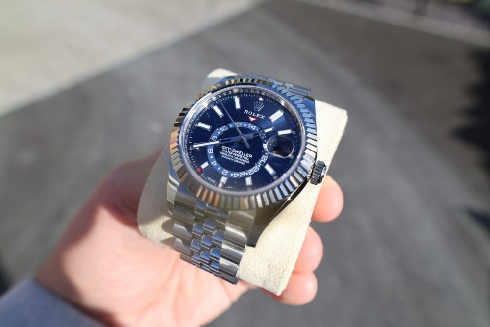 2022 Rolex Sky-Dweller Blue Dial Jubilee Bracelet - RSP £19,000! - Image 3