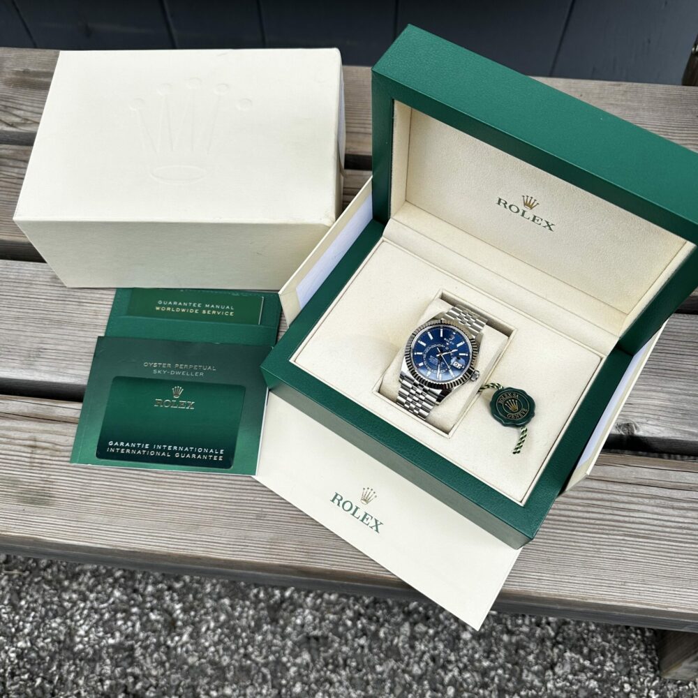 2022 Rolex Sky-Dweller Blue Dial Jubilee Bracelet - RSP £19,000! - Image 5