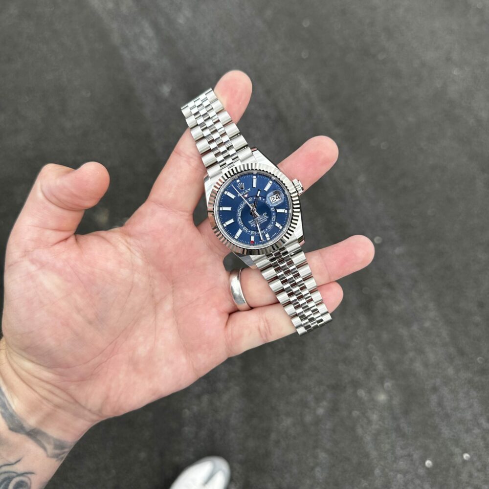 2022 Rolex Sky-Dweller Blue Dial Jubilee Bracelet - RSP £19,000! - Image 6