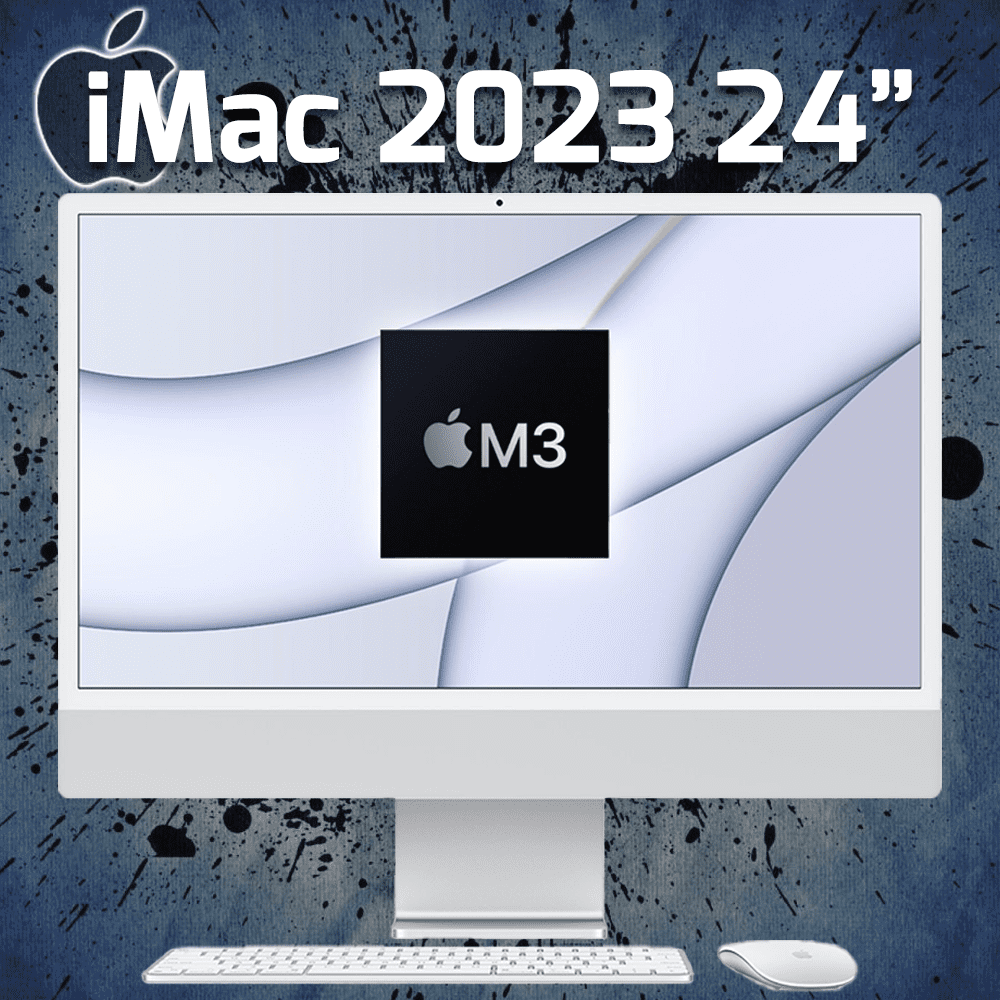 APPLE iMac 2023 24″ M3 CHIP Silver – JUST RELEASED! – Bonkers