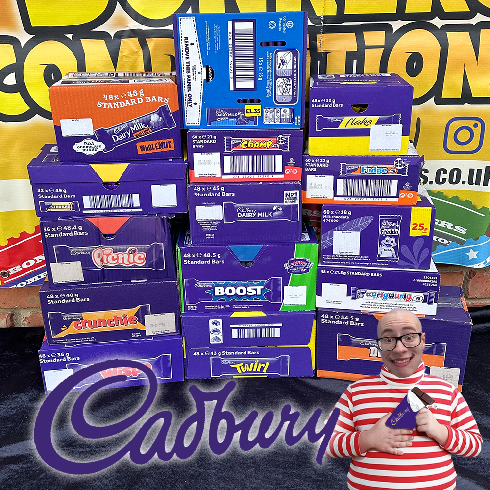 Cadburys Chocolate SUPER MEGA BUNDLE! Bonkers Competitions