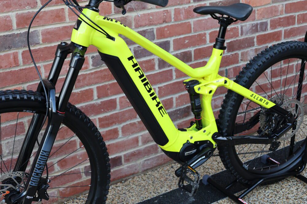 HAIBIKE ALLMTN 3 Electric Mountain Bike Lime Green - RRP £4,599! - CRAZY ODDS! - Image 2