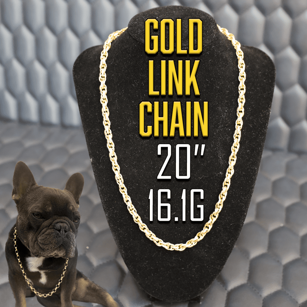 9CT Gold 20" Multi Link Chain 16.1g