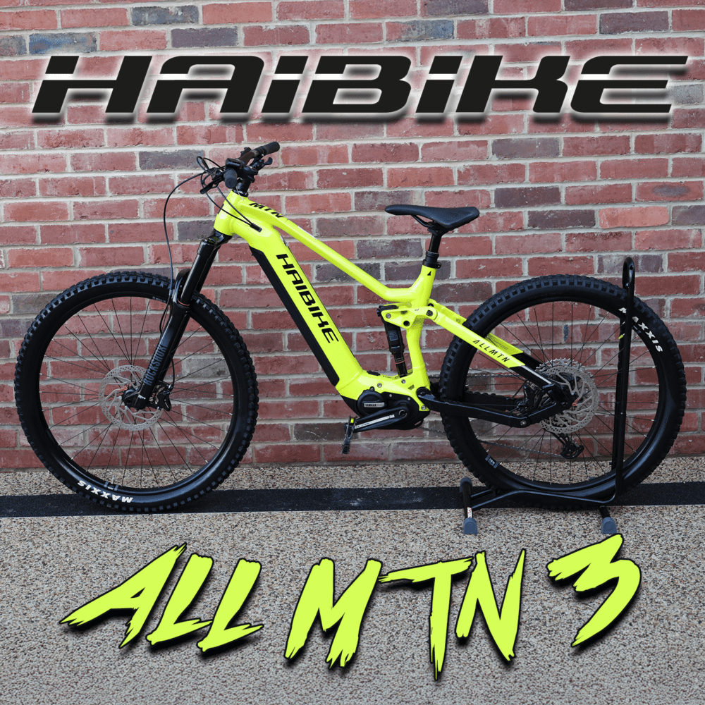 HAIBIKE ALLMTN 3 Electric Mountain Bike Lime Green - RRP £4,599! - CRAZY ODDS!