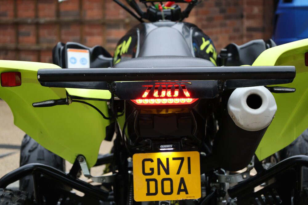 YAMAHA YFM 700R RAPTOR Special Edition 2022 ROAD LEGAL QUAD - SUPER LOW ODDS! - Image 14