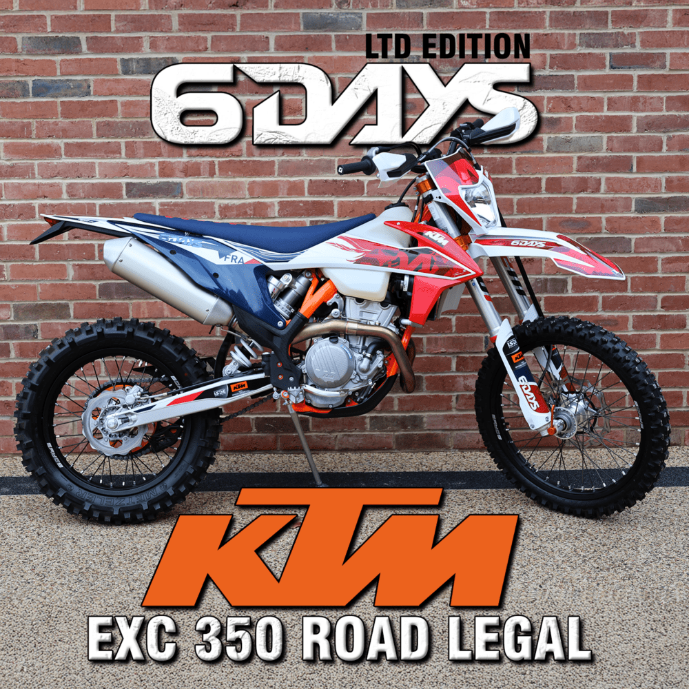 KTM EXCF-350 6 DAYS EDITION - BRAND NEW! - RRP £11,599