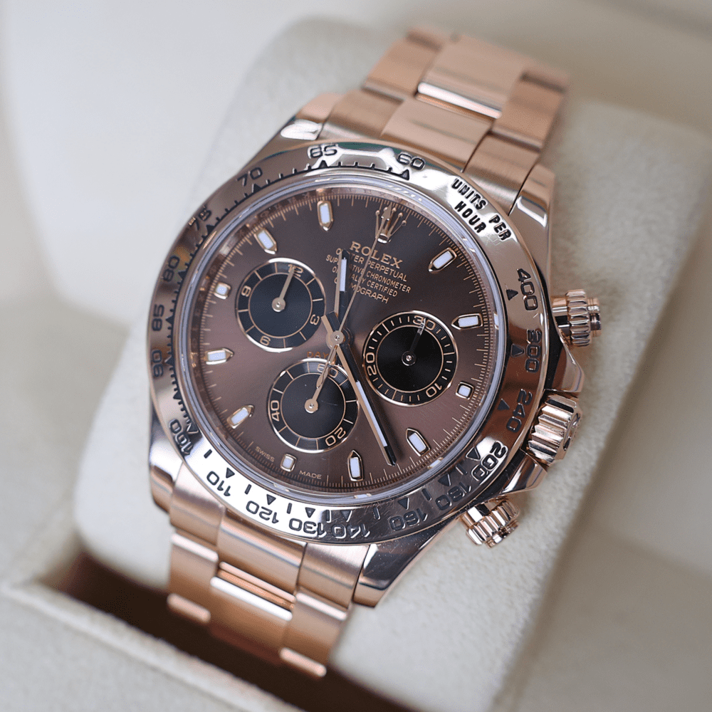 Rolex DAYTONA Solid 18ct Rose Gold Chocolate Dial - RRP £44,000!