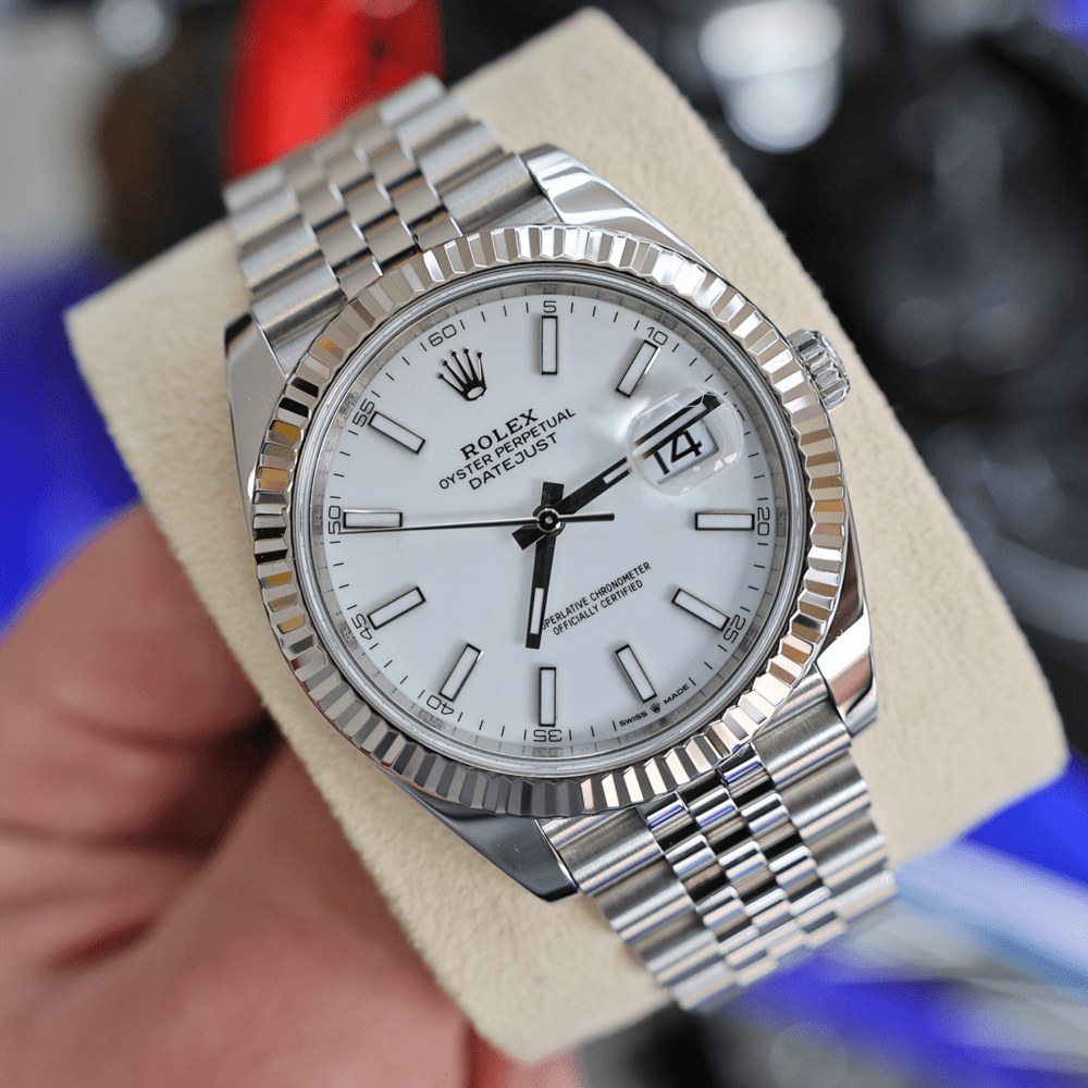 2024 Rolex Datejust 41mm Fluted Bezel Jubilee Bracelet - RSP £12,000!