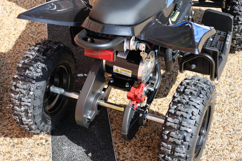 EBOX Electric Kids Quad Bike Blue - Image 5