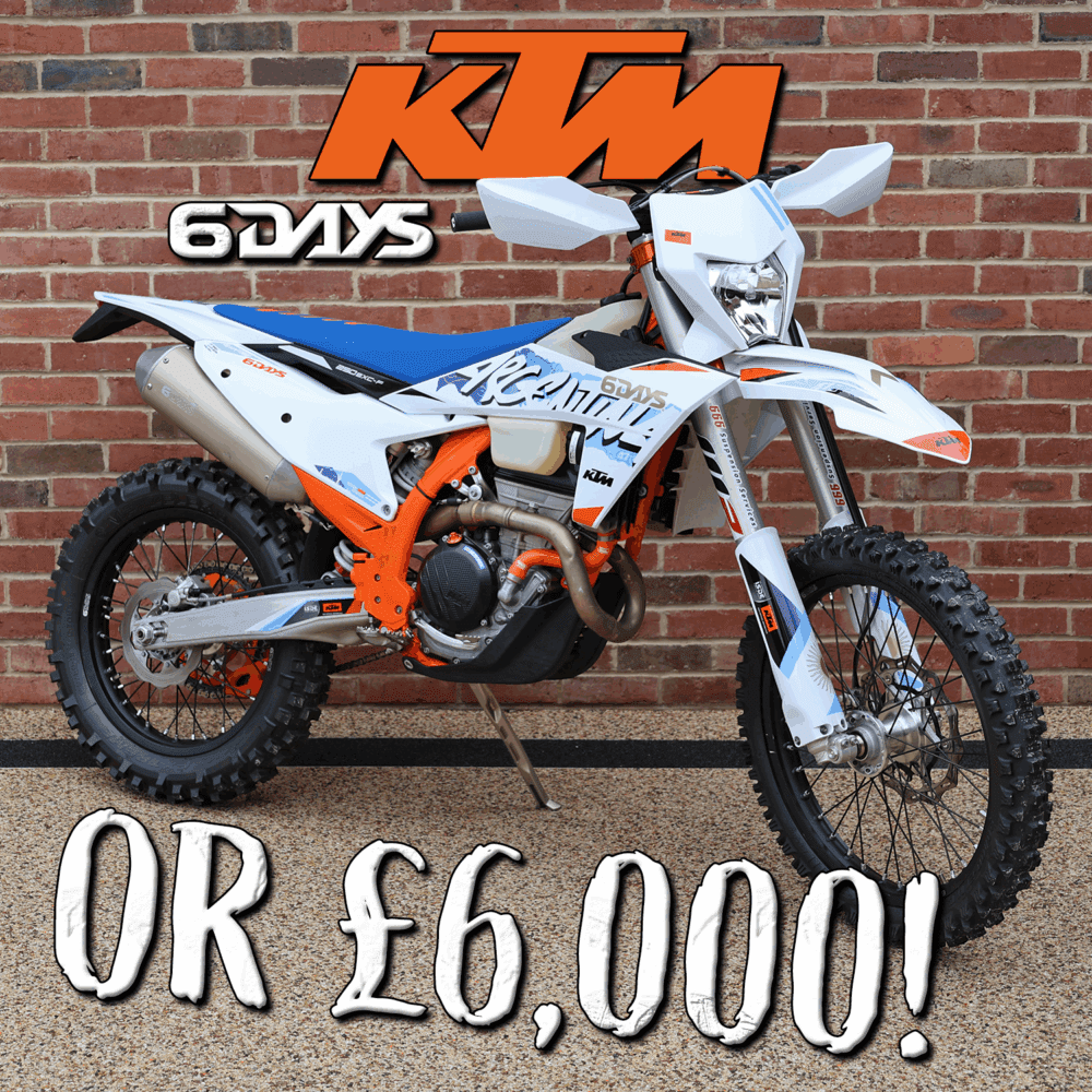 2024 KTM EXC-F 250 ROAD LEGAL 6 DAYS LTD EDITION - INCREDIBLE BIKE! - RRP £10,999!