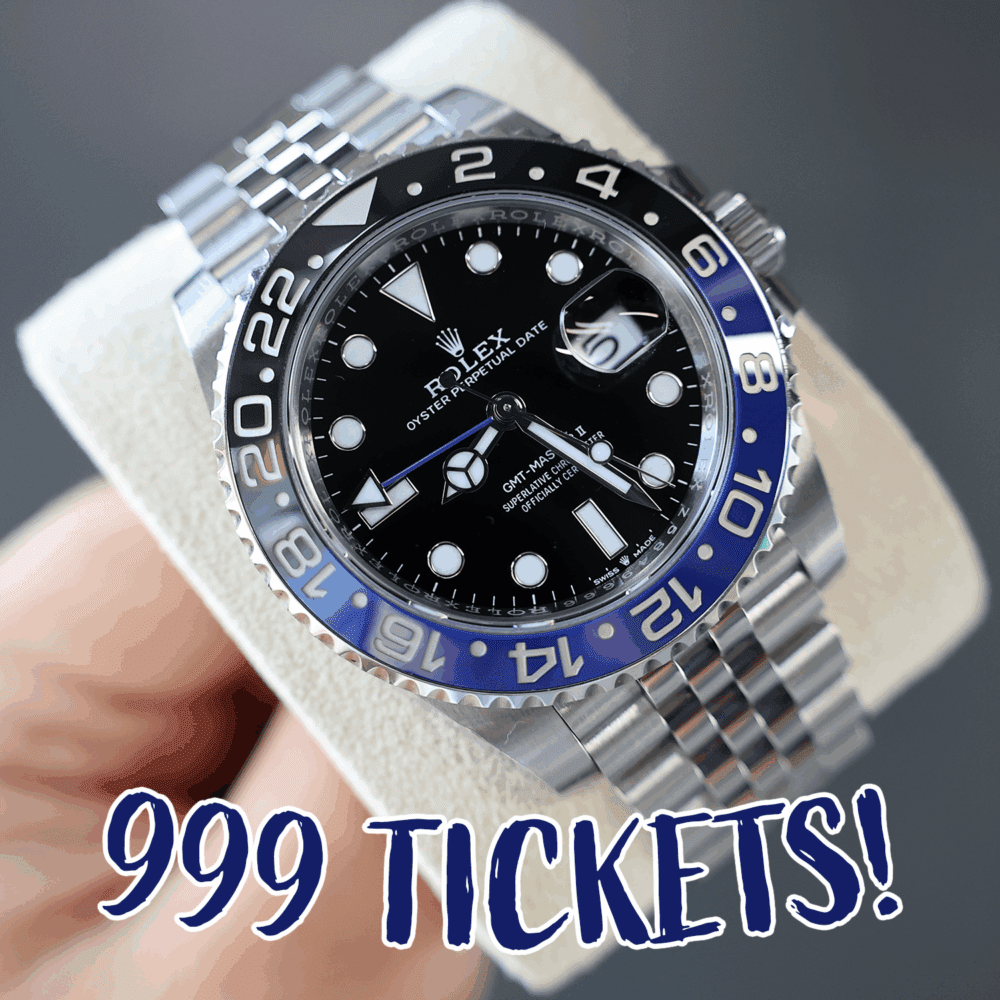 2024 ROLEX GMT MASTER II 'BATGIRL' - RSP £15,000!
