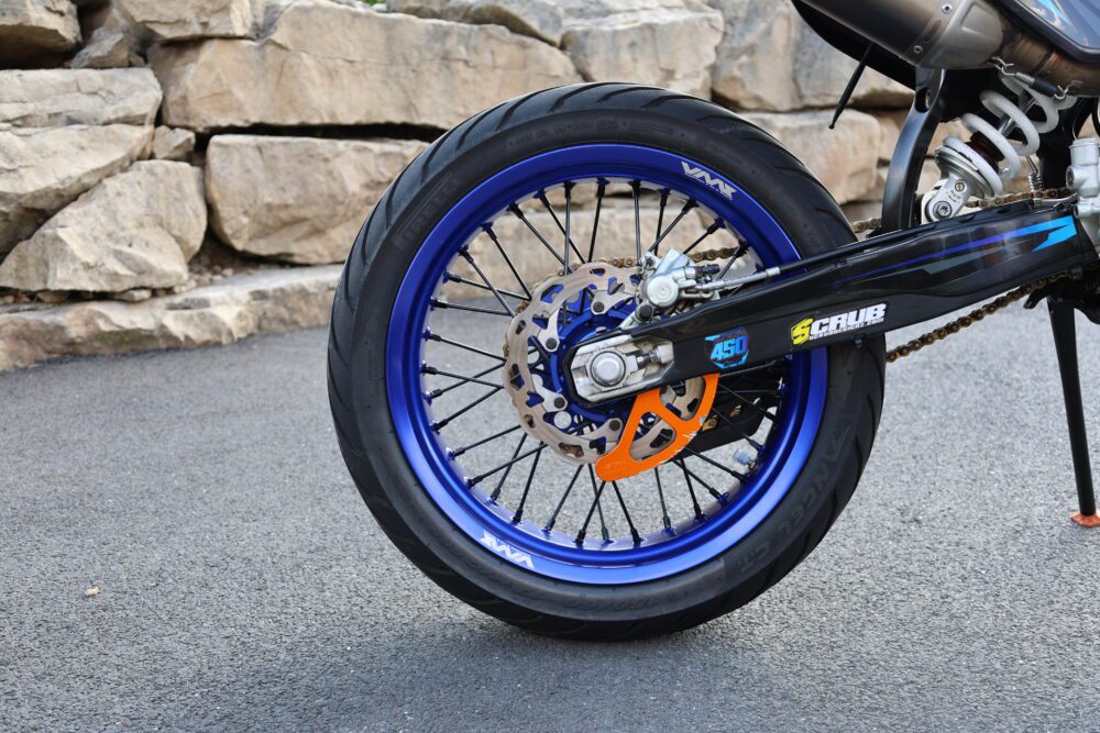 KTM EXCF-450 SUPERMOTO ROAD LEGAL - INCREDIBLE BIKE - RRP £11,599 - Image 9