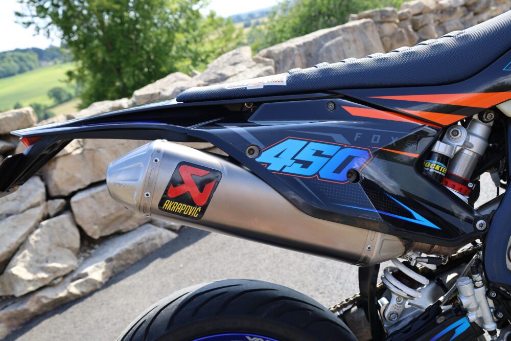 KTM EXCF-450 SUPERMOTO ROAD LEGAL - INCREDIBLE BIKE - RRP £11,599 - Image 5