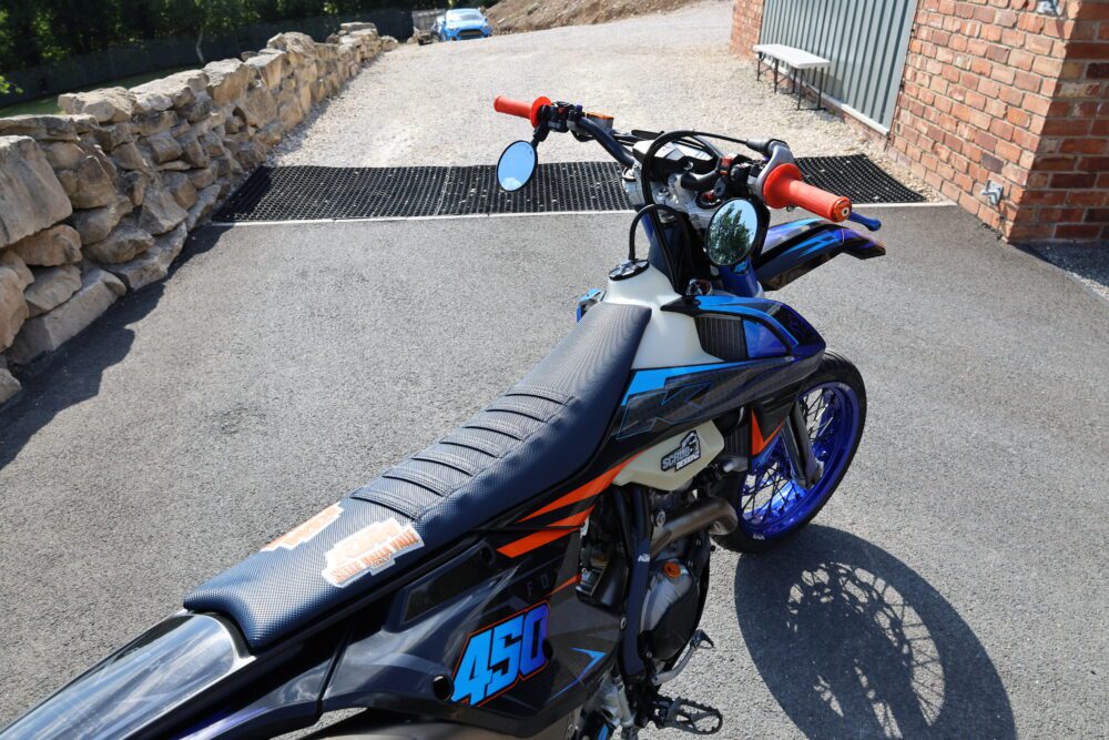 KTM EXCF-450 SUPERMOTO ROAD LEGAL - INCREDIBLE BIKE - RRP £11,599 - Image 4