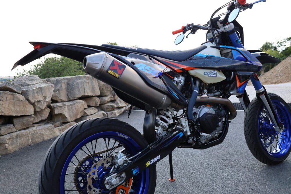 KTM EXCF-450 SUPERMOTO ROAD LEGAL - INCREDIBLE BIKE - RRP £11,599 - Image 2