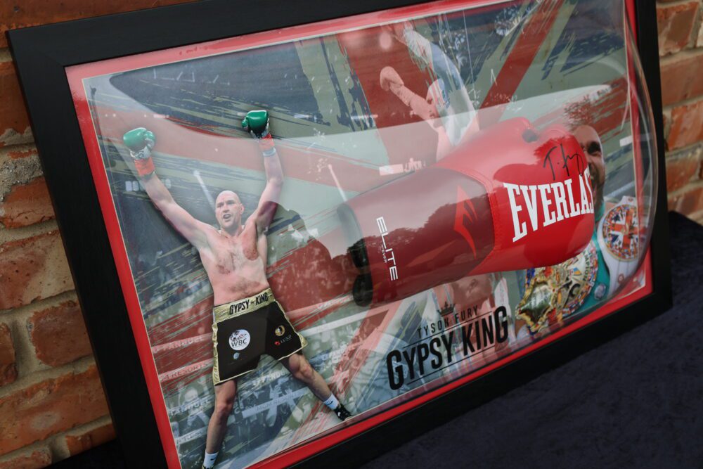 TYSON FURY Signed & Framed Boxing Glove - Image 2