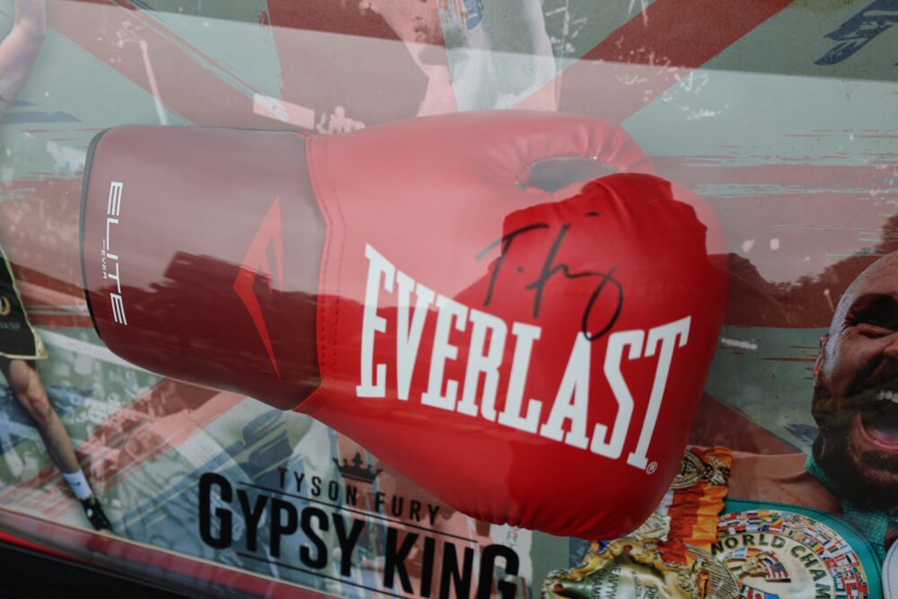 TYSON FURY Signed & Framed Boxing Glove - Image 3