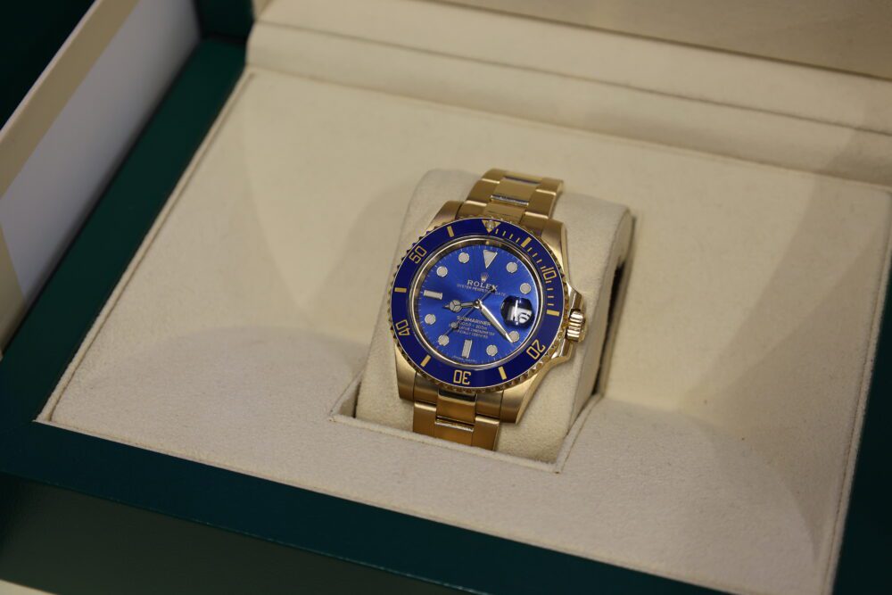 ROLEX SUBMARINER SOLID 18ct GOLD ‘BLUESY’  - RRP £38,100! - Image 5