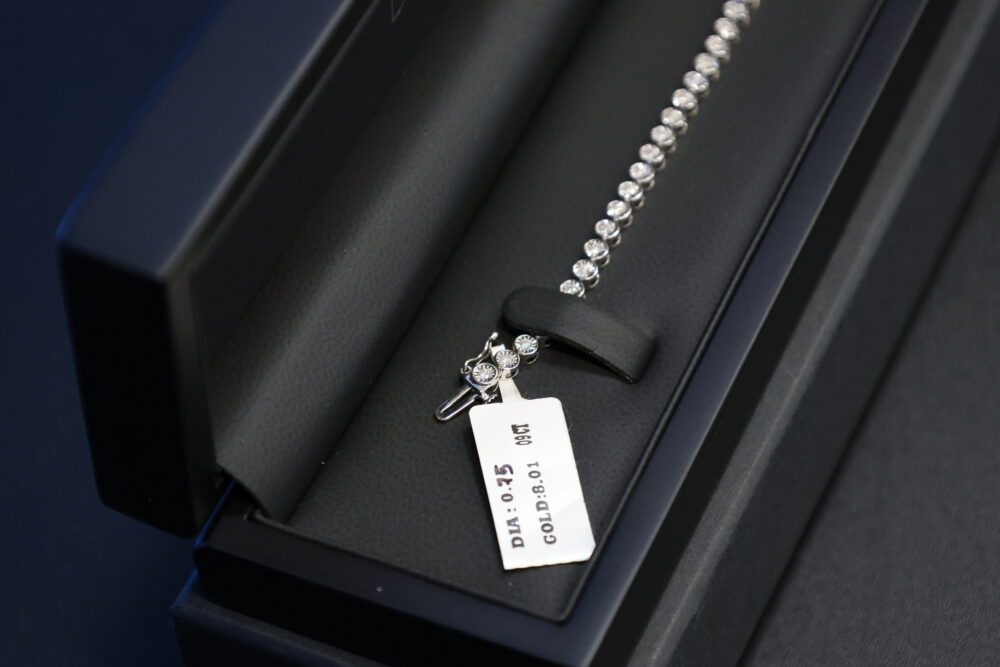 0.75ct Diamond Tennis Bracelet - RRP £1,500 - Image 5