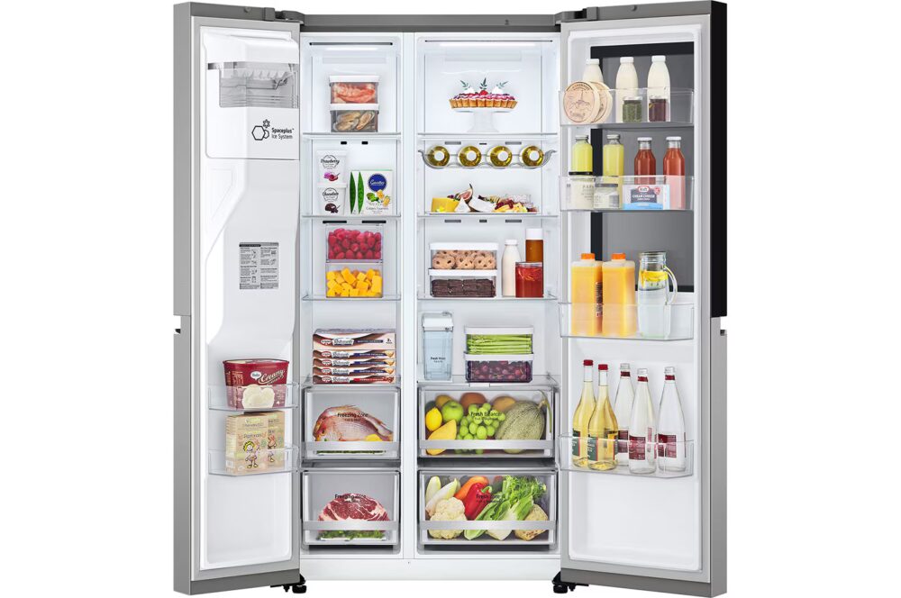 LG Instaview American Fridge Freezer – STAINLESS STEEL With Ice & Water Dispenser - RRP £1,899! - Image 5