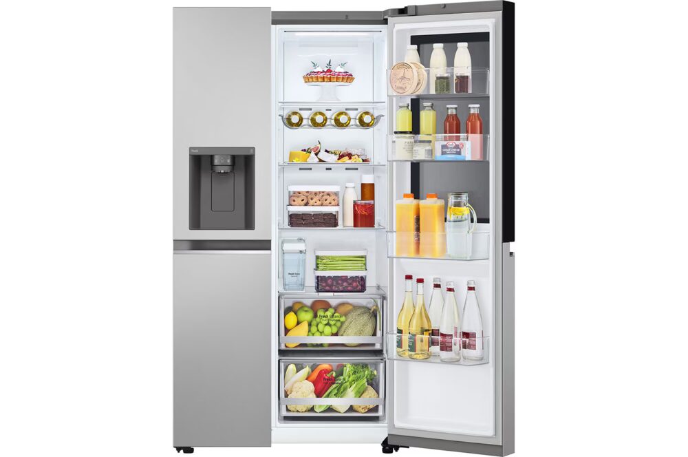 LG Instaview American Fridge Freezer – STAINLESS STEEL With Ice & Water Dispenser - RRP £1,899! - Image 4