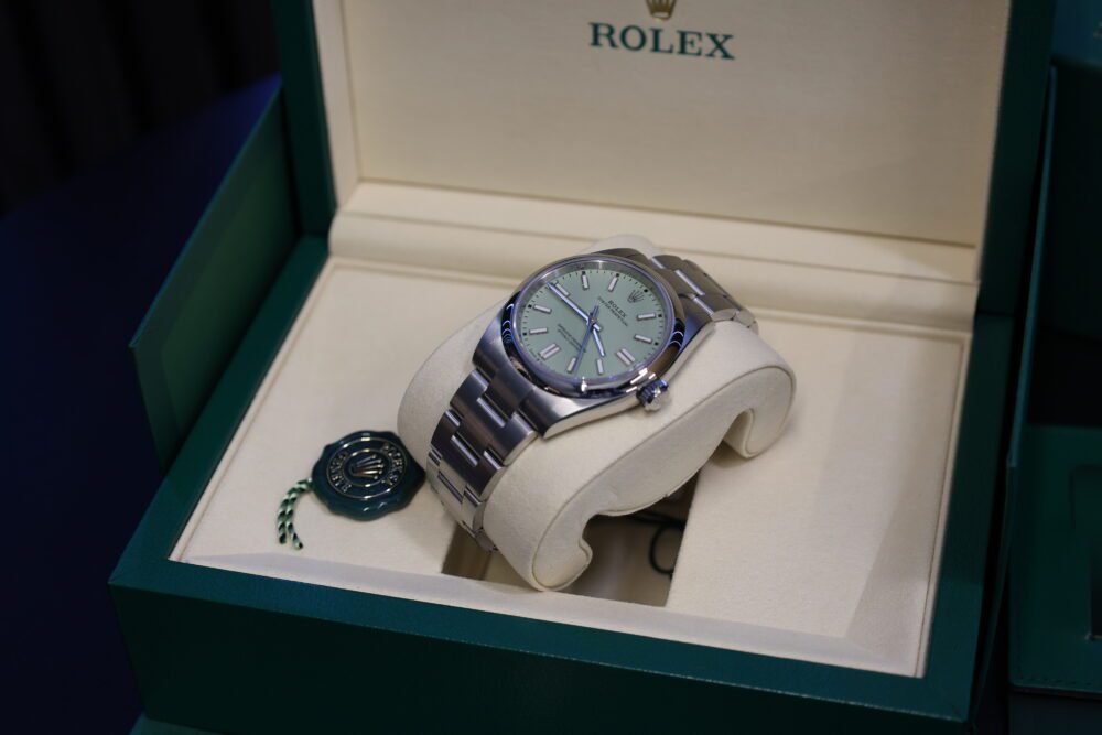2025 ROLEX Oyster Perpetual 41mm - PISTACHIO DIAL - RSP £12,000! - Image 7