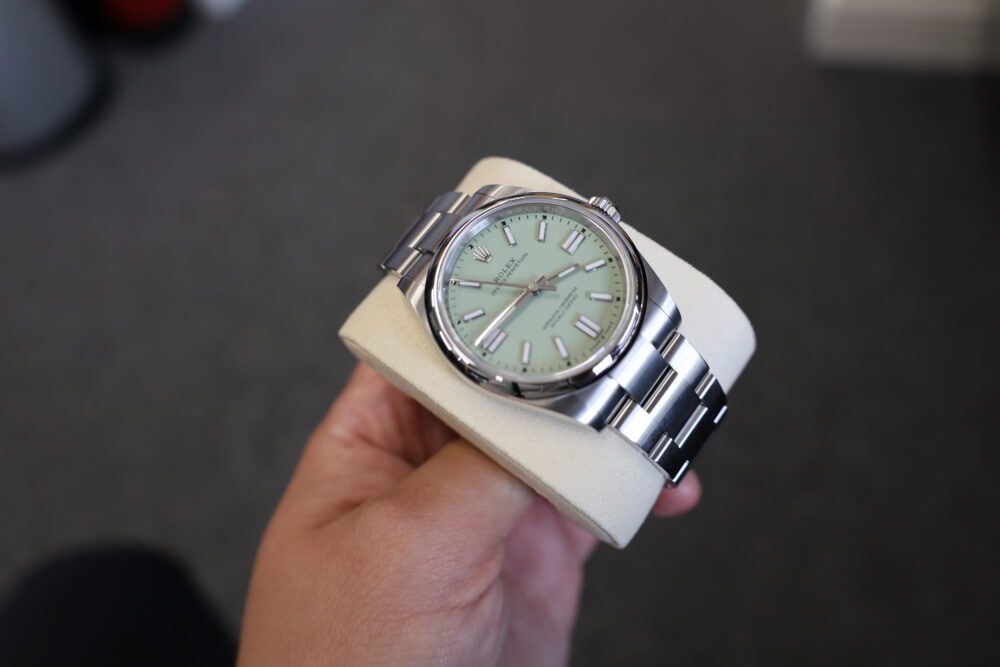 2025 ROLEX Oyster Perpetual 41mm - PISTACHIO DIAL - RSP £12,000! - Image 8