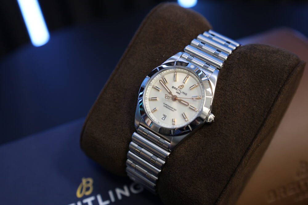 Breitling Chronomat Womens 32mm IVORY DIAL - RRP £4,100 - Image 3