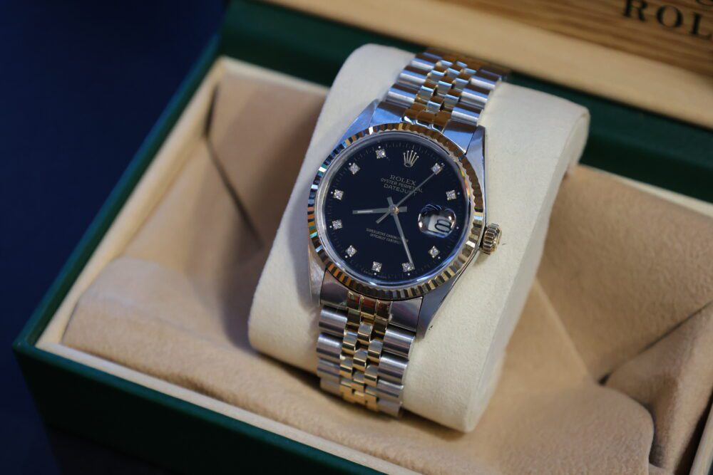 Rolex Datejust Bi Metal Black Dial Diamond Dot - RSP £8,000! - BONKERS ODDS! - Image 4
