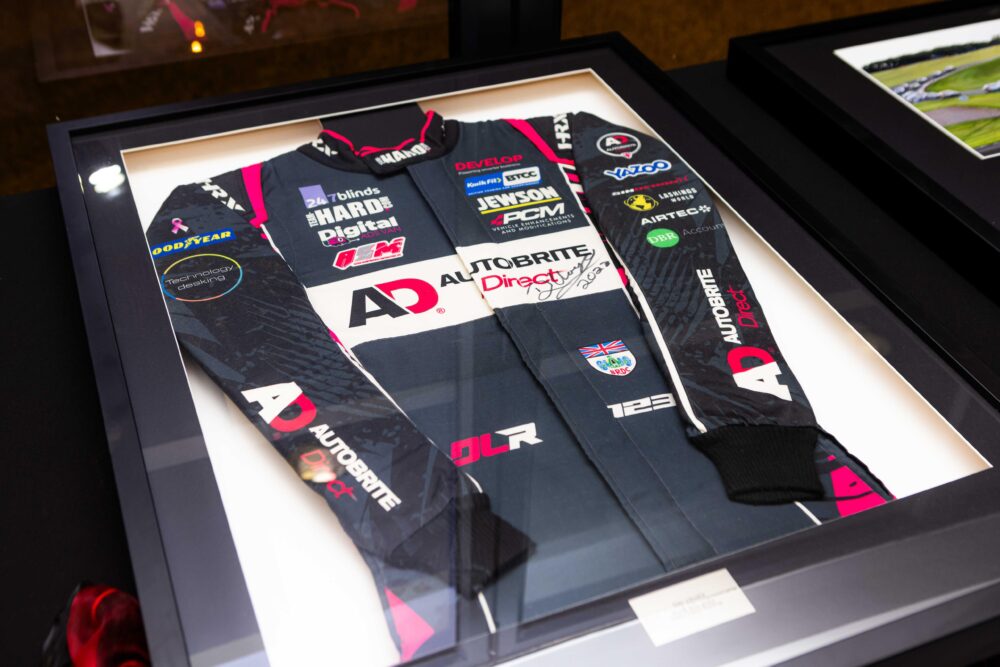 Dan Lloyds British Touring Car Signed and Framed Race Suit + Trophy, Race Tickets & MORE! - Image 2