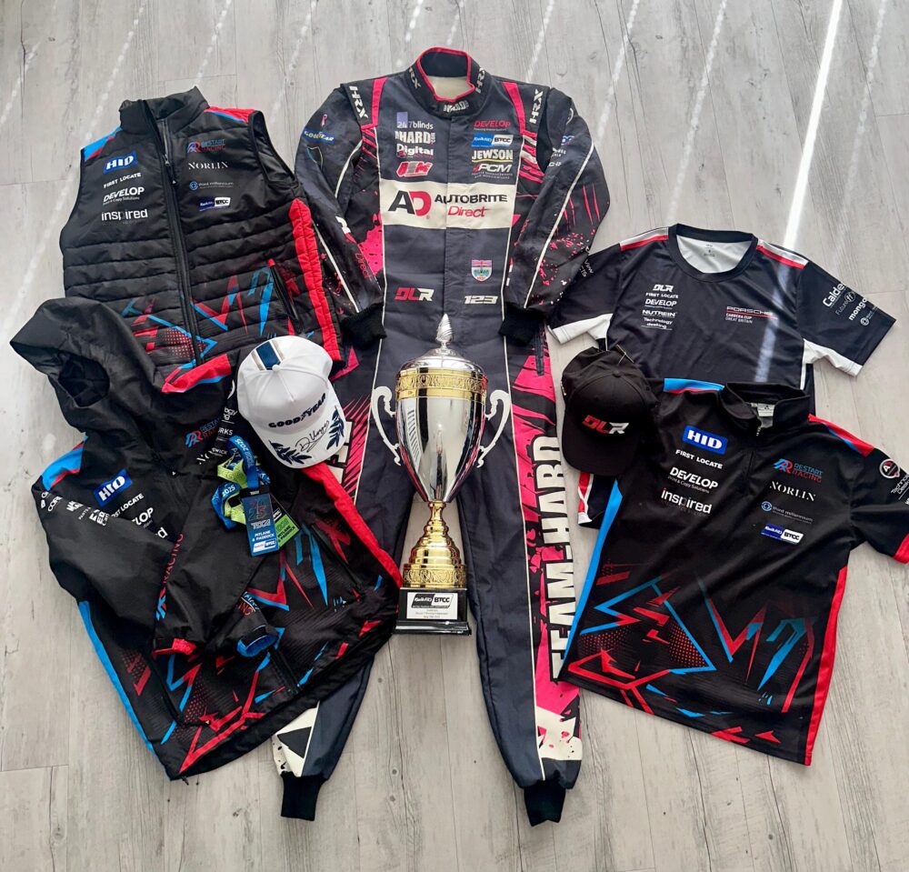 Dan Lloyds British Touring Car Signed and Framed Race Suit + Trophy, Race Tickets & MORE! - Image 4