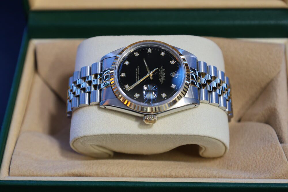 Rolex Datejust Bi Metal Black Dial Diamond Dot - RSP £8,000! - BONKERS ODDS! - Image 5