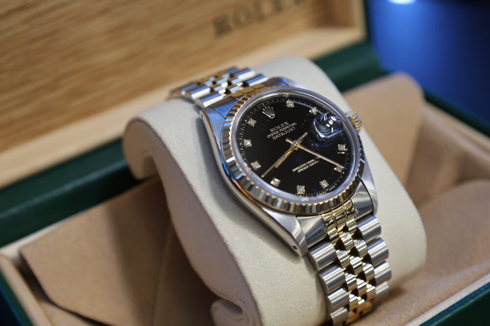 Rolex Datejust Bi Metal Black Dial Diamond Dot - RSP £8,000! - BONKERS ODDS! - Image 2