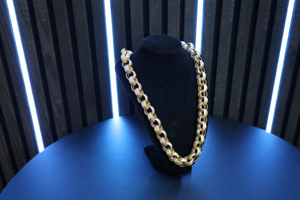 9CT GOLD 30" EXTRA LARGE BELCHER CHAIN 295G! - RRP £14,000! - Image 5