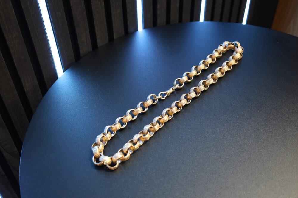 9CT GOLD 30" EXTRA LARGE BELCHER CHAIN 295G! - RRP £14,000! - Image 4