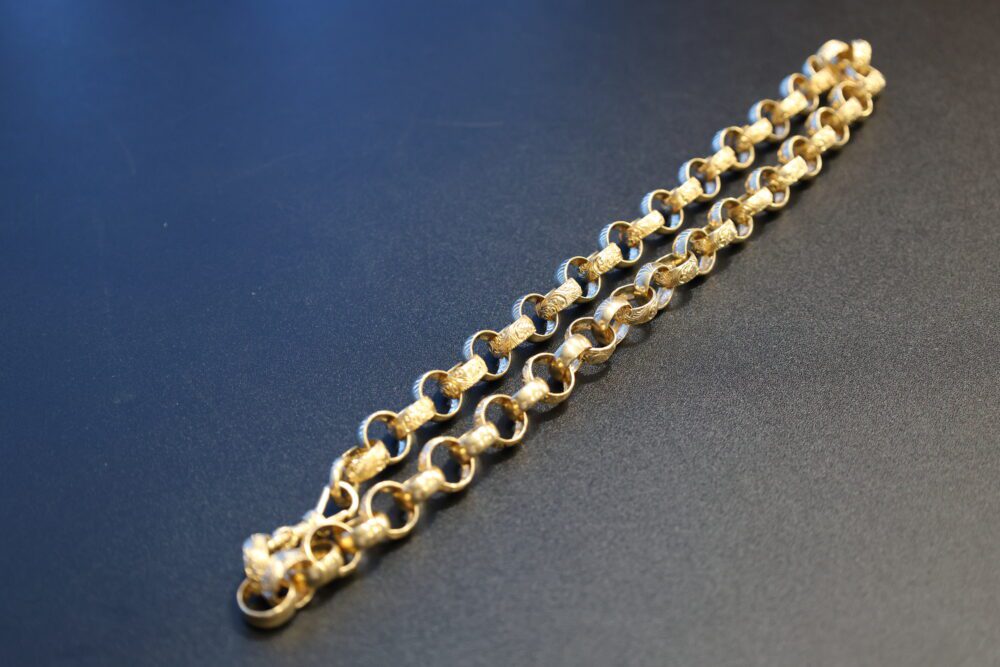 9CT GOLD 28" LARGE BELCHER CHAIN 96G! - RRP £4,800! - Image 5