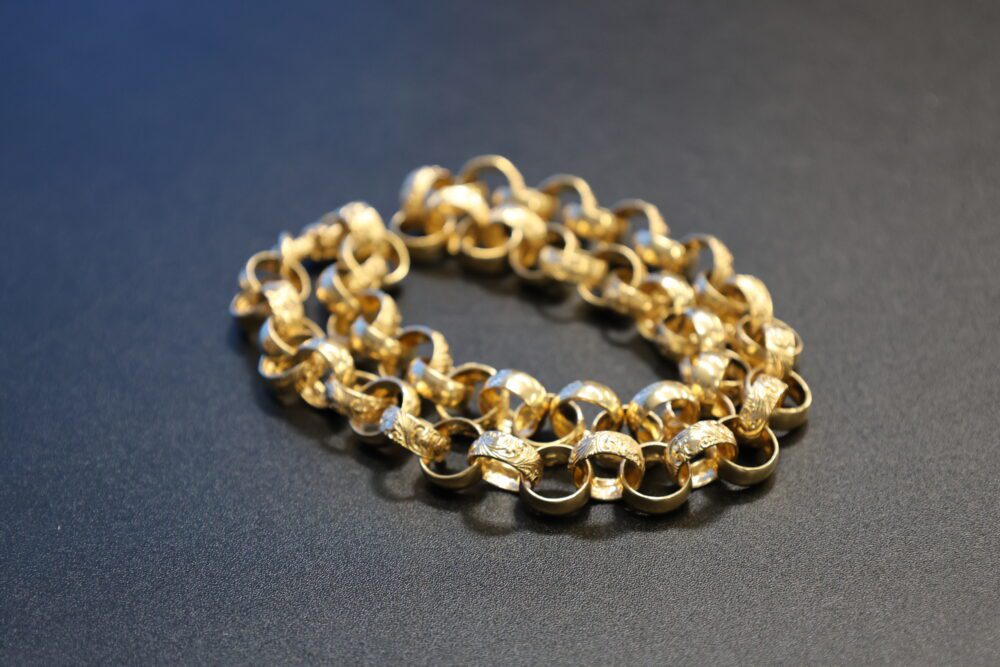 9CT GOLD 28" LARGE BELCHER CHAIN 96G! - RRP £4,800! - Image 4