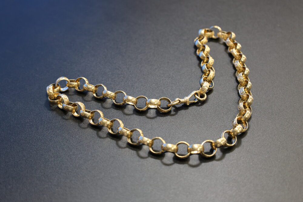 9CT GOLD 28" LARGE BELCHER CHAIN 96G! - RRP £4,800! - Image 3