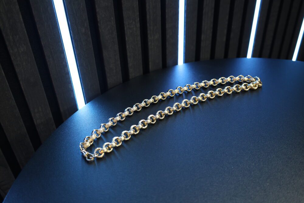9CT GOLD 24" LARGE BELCHER CHAIN 101G! - RRP £5,000! - Image 4
