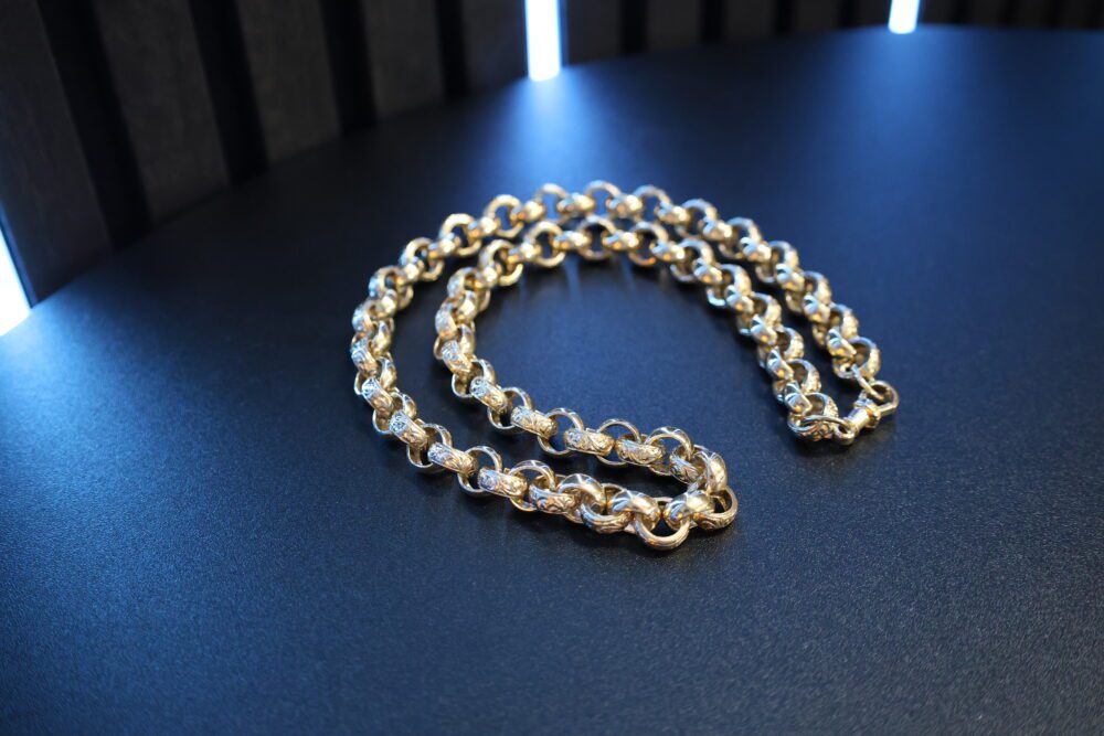 9CT GOLD 24" LARGE BELCHER CHAIN 101G! - RRP £5,000! - Image 5