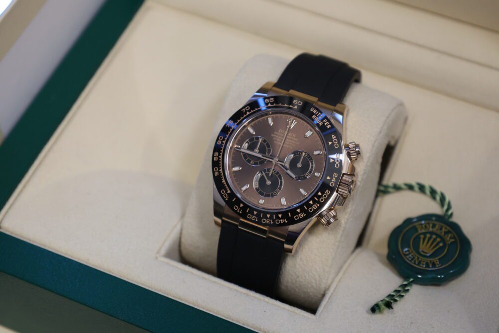 Rolex DAYTONA Rose Gold Oysterflex Chocolate Dial - RSP £35,000! - LOW ODDS! - Image 4